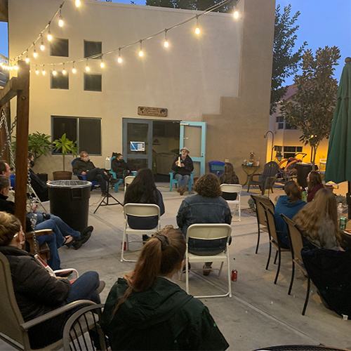 Outside CUI Bono Meeting